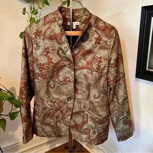 Coldwater Creek Tapestry Jacket - Size 10